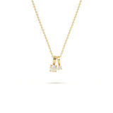 June Birthstone Diamond Pendant