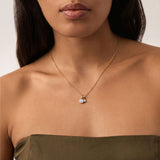October Birthstone Diamond Pendant